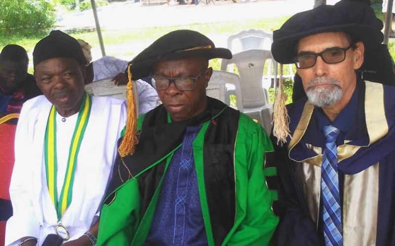 CISN Produces 352 Graduates into Maritime Sector ; Invests Jolapamo As Patron