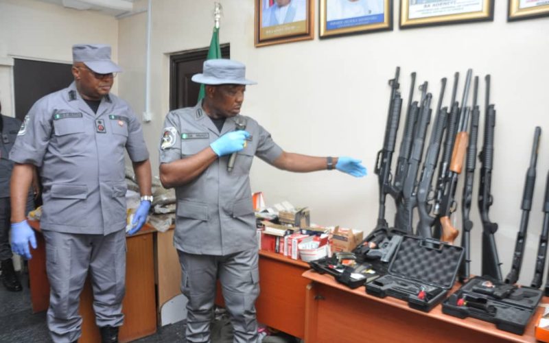 Customs Tincan Generates,Intercepts And Hand Over Illicit Drugs , Arms and Ammunition To Other Government Agencies