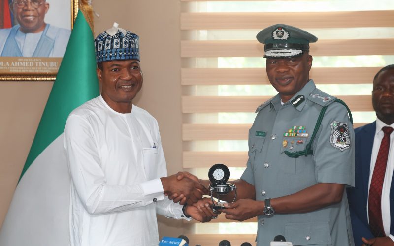 Customs CG Visits Voice of Nigeria, Pledges Support for Public Awareness