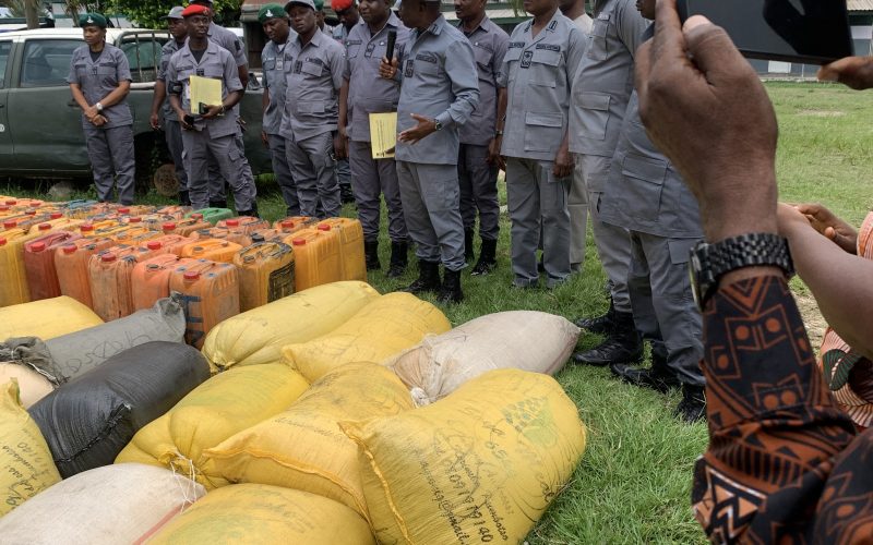 NCS Western  Marine Command Seizes 12,500 liters of PMS Worth  N8.7 million