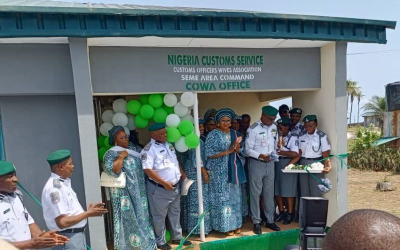 Nigeria Customs Service Commission New COWA Office, Gym House in Seme