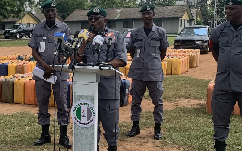 Customs Foils Smuggling Attempt, Seizes 39,425 Liters of PMS Worth N63.4 Million