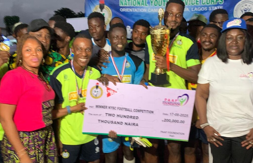 Former Maritime Workers Union President Brings Joy to NYSC Members with Games and Sports Event