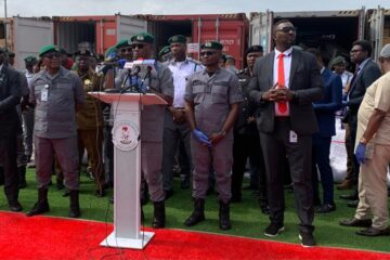 NCS Cracks Down on Contraband: ₦10bn Seizure, 5 Arrests in Major Operation